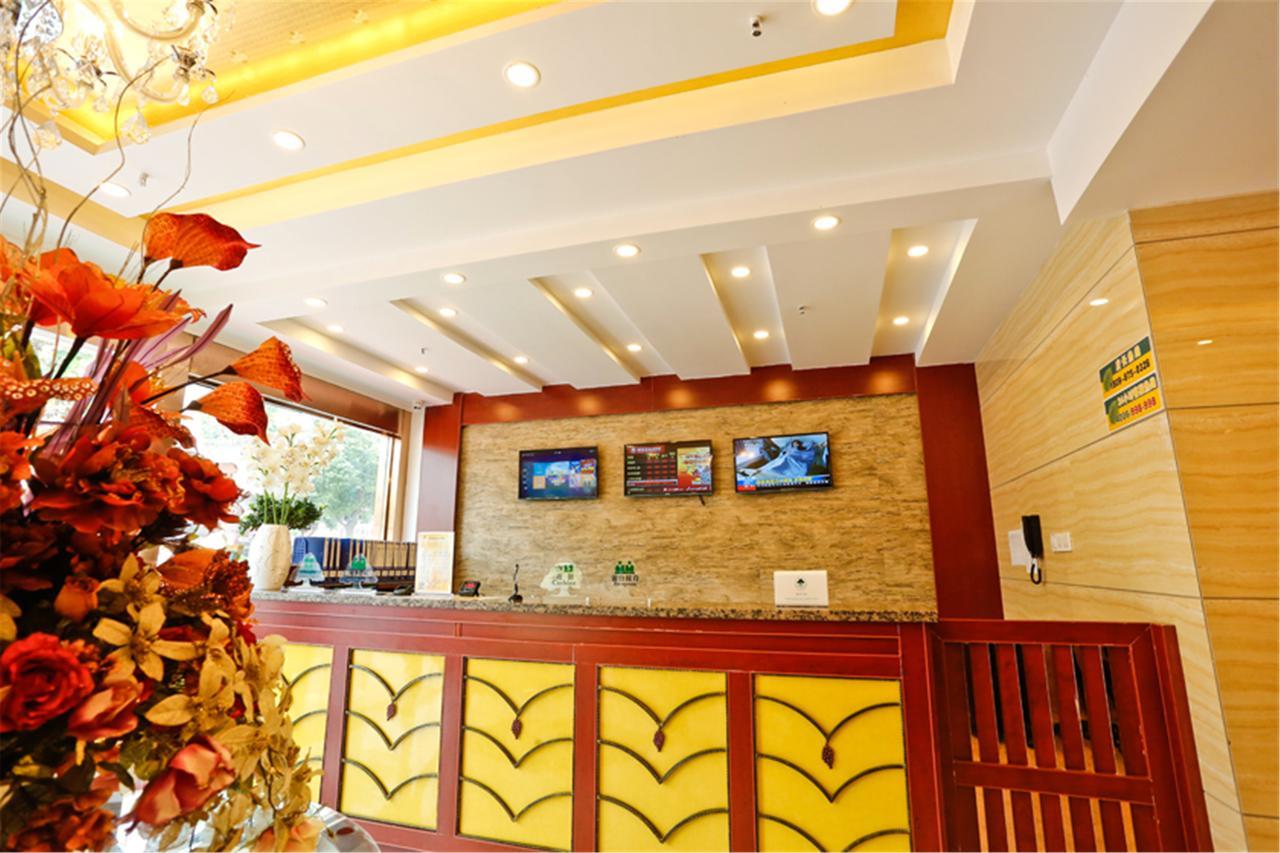 GreenTree Inn Hebei Cangzhou Jianshe Avenue Express Hotel Exterior foto